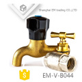 EM-V-B044 Black polo brass bibcock tap